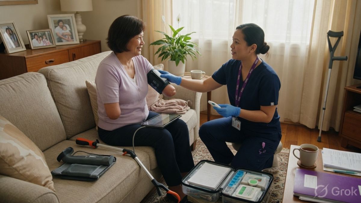 Professional NDIS and nursing care in the home